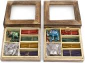Karma scents incense gift set in wooden box - 2asstd.
