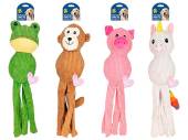 Plush crinkle animal toy - 4asstd*