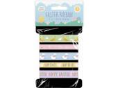 Pack 5, asstd Easter ribbons (1.5m)