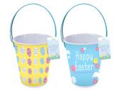 Small metal Easter treat bucket - 2asstd*
(16x10.5cm)