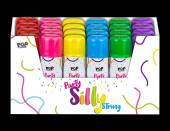 Silly string - 6/cols*
(ADD 24 for display) Silly string - 6/cols*
(ADD 24 for display)