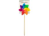 Multi-colour garden windmill -
(stick 45cm)