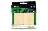 Pack 24, 15cm wooden plant labels* Pack 24, 15cm wooden plant labels*