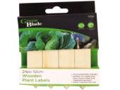 Pack 24, 10cm wooden plant sticks* Pack 24, 10cm wooden plant sticks*