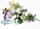 Bunch artificial flowers - 6asstd cols*