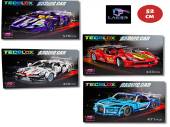 Tecblox 52cm b-y-o racing car brick set - 4asstd* Tecblox 52cm b-y-o racing car brick set - 4asstd*