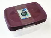Set 3 1.2ltr rectangle boxes
(14.3x20x10.5cm)* Set 3 1.2ltr rectangle boxes
(14.3x20x10.5cm)*