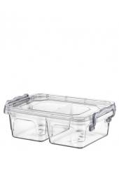 0.5ltr rectangular divided box* 0.5ltr rectangular divided box*