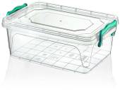 Flat rectangular multi box with clip lid (10LTR)*
