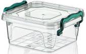 0.35ltr square clip box
(10.5x11.5x6cm)* 0.35ltr square clip box
(10.5x11.5x6cm)*