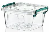0.55ltr tall square clip box
(11.5x10.5x9cm)* 0.55ltr tall square clip box
(11.5x10.5x9cm)*