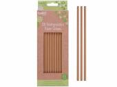 Box 50, biodegradable paper straws* Box 50, biodegradable paper straws*