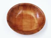Woven wood bowl (dia 20cm)*