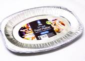 Pack 2, 17\" foil food platters* Pack 2, 17" foil food platters*