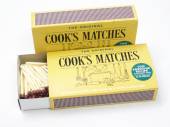 Box Cook’s matches (apprx 220)
(ADD 12 for display)
