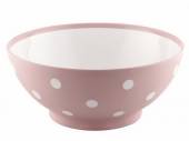 3ltr plastic spotty bowl - 4/cols*