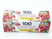 Box 100, freezer bags with tie handle (40x26cm)* Box 100, freezer bags with tie handle (40x26cm)*