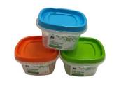 Square food storage container (450ml)*