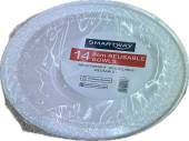 Pack 14, 8cm reusable bowls. Pack 14, 8cm reusable bowls.