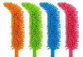 Flexi noodle duster with telescopic handle - 4/cols*