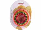 6pc biscuit cutters.