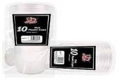 Pack 10, pint plastic cups* Pack 10, pint plastic cups*