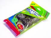 Pkt 6 tough scourers (78% recyclyed material)