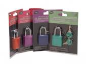 32mm coloured weatherproof padlock - 4/cols*