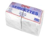 Pack 500, 1ply white serviettes*
(30x30cm) Pack 500, 1ply white serviettes*
(30x30cm)