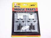 Pack 2, metal mouse traps*