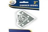Pack 4, 2\" corner irons* Pack 4, 2" corner irons*