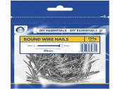 30mm round wire nails (120g)*
