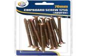 Pack of 70mm chipboard screws (125g)* Pack of 70mm chipboard screws (125g)*