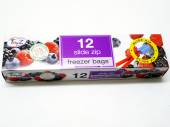 Box 12, slide zip freezer bags
(22x22cm)*