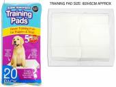 Pkt 20, training pads (60x45cm) Pkt 20, training pads (60x45cm)