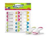Pack 12, large strong soft grip pegs*