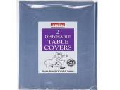 Pack 2 disposable table covers (90x90cm)* - DARK BLUE Pack 2 disposable table covers (90x90cm)* - DARK BLUE