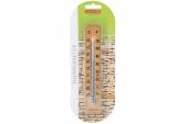 Wooden wall thermometer, H20cm.
