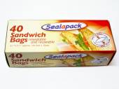 Box 40, sandwich bags* (16x15cm)
