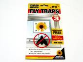Pkt 3, sunflower window sticker fly traps*