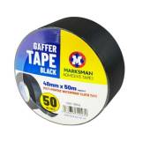 50m x48mm BLACK gaffer tape*