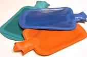 Rubber hot water bottles, 2L* Rubber hot water bottles, 2L*