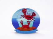 Ceramic crab magnet.
(BA7278)