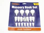 17pc masonry hook set*