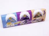 Pack 3, mini gel air freshener*
