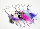1" dream catcher key ring (36x display) - 6/cols.