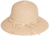 Straw hat with shell/beads.
(sizes 56/58cm) Straw hat with shell/beads.
(sizes 56/58cm)