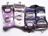 Comfort top floral/stripe cotton rich socks.
(3pkt x4) Comfort top floral/stripe cotton rich socks.
(3pkt x4)