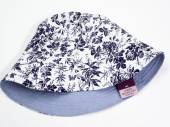 Denim/plain reversible bucket hat (S-M/M-L) Denim/plain reversible bucket hat (S-M/M-L)
