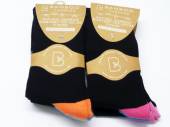 Bamboo contrast heel/toe socks
(3pkt x4) Bamboo contrast heel/toe socks
(3pkt x4)